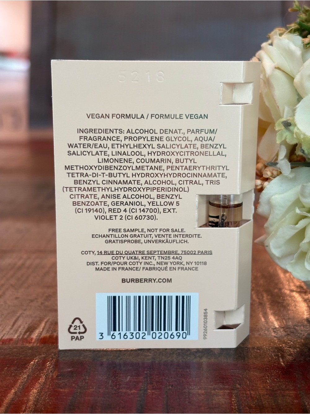 NEW Burberry GODDESS Fragrance SPRAY Sample! - Picture 4 of 4